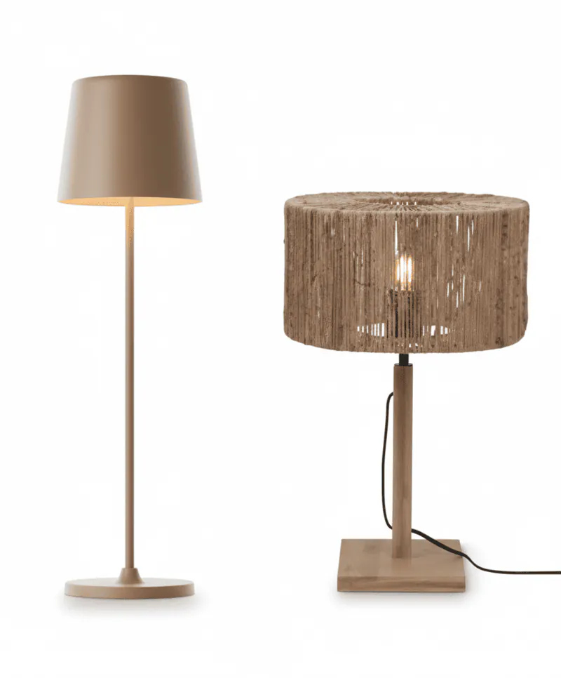 Tischlampen | Braun