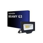 Noxion LED-Scheinwerfer Beamy G3.1 Schwarz 10W 1100lm 100D - 840 Kaltweiß | IP65 - Symmetrisch 