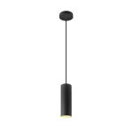 SLV Enola Pendelleuchte Aluminium Schwarz 150cm | Geeignet für 1x E27 