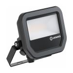 Ledvance Led-Scheinwerfer Aluminium Schwarz 8W 1200lm 100D - 840 Kaltweiß | IP66 - Symmetrisch