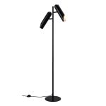 DFTP by Nordlux Rochelle Stehlampe Metall Schwarz | 76mm - Geeignet für 2x GU10