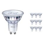 Mehrfachpackung 10x Philips Corepro LED Spot GU10 PAR16 2.7W 225lm 36D - 830 Warmweiß | Ersatz für 25W