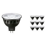 Mehrfachpackung 10x Philips Master LED Spot GU5.3 MR16 6.7W 430lm 10D - 930 Warmweiß | Höchste Farbwiedergabe - Dimmbar - Ersatz für 35W