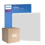 Mehrfachpackung 4x Philips LED Panel Ledinaire RC065B 28W 3400lm - 865 Tageslichtweiß | 60x60cm - UGR <19