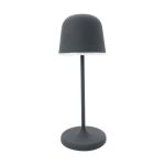 Eglo Tischlampe Mannera-S Aluminium Schwarz 1W 170lm - 825-830-840 CCT | IP54 - Touch Dimmbar - USB-C