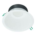 Philips LED Downlight Coreline DN142B Aluminium Weiß 19.2W 2300lm 60D - 840 Kaltweiß | Ausschnitt 200mm - IP54 - Weiß Reflektor