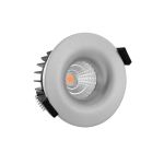 Noxion LED-Spot Gimax Aluminium 6W 400lm 36D - 927 Extra Warmweiß | Ausschnitt 74mm - IP44 - Höchste Farbwiedergabe - Dimmbar