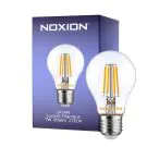 Noxion Lucent Fadenlampe LED E27 Birne Klar 7W 806lm - 827 Extra Warmweiß | Dimmbar - Ersatz für 60W