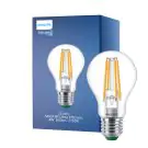 Philips Master Ultra Efficient LED E27 Birne Fadenlampe Klar 4W 840lm - 827 Extra Warmwei&szlig; | Dimmbar - Ersatz F&uuml;r 60W