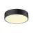 SLV Medo Pro 30 Wand und Deckenleuchte Aluminium Schwarz Rund 10W 1250lm - 930-940 CCT | IP50 - Höchste Farbwiedergabe - Dali Dimmbar 