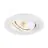 SLV New Tria 75 Spot Aluminium Weiß Rund 8.3W 705lm 38D - 927 Extra Warmweiß | Ausschnitt 75mm -  Höchste Farbwiedergabe - Dimmbar 