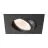 SLV New Tria 68 Spot Aluminium Schwarz Quadrat 8.3W 705lm 60D - 927 Extra Warmweiß | Ausschnitt 68mm - Höchste Farbwiedergabe - Dimmbar 