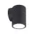 Ansell LED Wall Light Reef Black 5W 425lm 90D - 830-840-860 CCT | IP65 - Up or Down - Outdoor