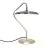 DFTP by Nordlux Tischlampe Artist Metall Rostfreier Stahl 15W 1100lm - 930 Warmweiß | Höchste Farbwiedergabe
