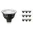 Mehrfachpackung 10x Philips LEDspot ExpertColor GU5.3 MR16 7.5W 927 36D (MASTER) | Extra Warmweiß - Höchste Farbwiedergabe - Dimmbar - Ersatz für 50W
