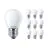 Mehrfachpackung 10x Philips Corepro LED Lustre E27 Kugel Matt 4.3W 470lm - 827 Extra Warmweiß | Ersatz für 40W