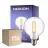 Mehrfachpackung 15x Noxion Lucent LED E27 Globe Fadenlampe Klar 7W 806lm - 827 Warmweiß | Ersatz Für 60W