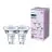 Mehrfachpackung 2x Philips LED-Spot GU10 PAR16 5W 355lm 36D - 827 Extra Warmweiß