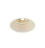 SLV Horn-T Spot Stahl Weiß Rund | Ausschnitt 180mm - Geeignet für 1x GU10 (AR111) 