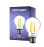 Noxion Lucent LED E27 Birne Fadenlampe Klar 8.5W 1055lm - 827 Extra Warmweiß | Dimmbar - Ersatz für 75W