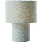 Brilliant Tischlampe Teddy Metall Textil Grün | 230mm - Geeignet für 1x E27