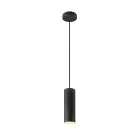 SLV Enola Pendelleuchte Aluminium Schwarz 150cm | Geeignet für 1x E27 