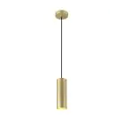 SLV Enola Pendelleuchte Aluminium Gold 150cm | Geeignet für 1x E27 