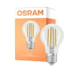 Osram Retrofit GLOWdim Classic E27 A60 7W 827 806lm Fadenlampe | Dimmbar - Extra Warmweiß - Ersatz für 60W