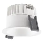Ledvance LED-Spot Dunkellight Aluminium Weiß 8W 680lm 36D - 930 Warmweiß | Ausschnitt 68mm - IP44 - Höchste Farbwiedergabe - Dimmbar