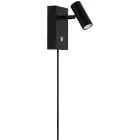 Nordlux Wandleuchte Omari 3.2W 827 320lm 41D Schwarz - Metall | Extra Warmweiß