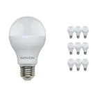 Mehrfachpackung 10x Noxion Lucent LED Classic 14W 830 A60 E27 | Warmweiß - Ersatz für 100W