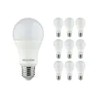 Mehrfachpackung 10x Noxion Lucent Classic LED E27 Birne Matt 11W 1055lm - 827 Extra Warmweiß | Dimmbar - Ersatz für 75W