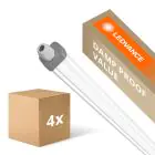 Mehrfachpackung 4x Ledvance LED Feuchtraumleuchte Feuchtigkeitsdicht Slimvalue 50W 5500lm - 840 Kaltweiß | 150cm 