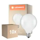 Mehrfachpackung 10x Ledvance Classic LED E27 Globe Fadenlampe Matt 3.8W 806lm - 827 Extra Warmweiß | Ersatz Für 60W