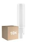 Mehrfachpackung 10x Ledvance Dulux-D LED 6W - 840 Kaltweiß | 4-Pins - Ersatz Für 13W