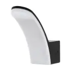 Eglo Wandleuchte Fiumicino Außenbeleuchtung Aluminium Schwarz 11.5W 1200lm - 830 Warmweiß
