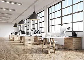 B&uuml;robeleuchtung mit LED