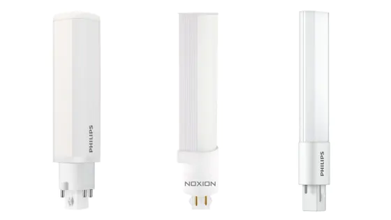 Pl-L LED-Lampen von Philips und Noxion